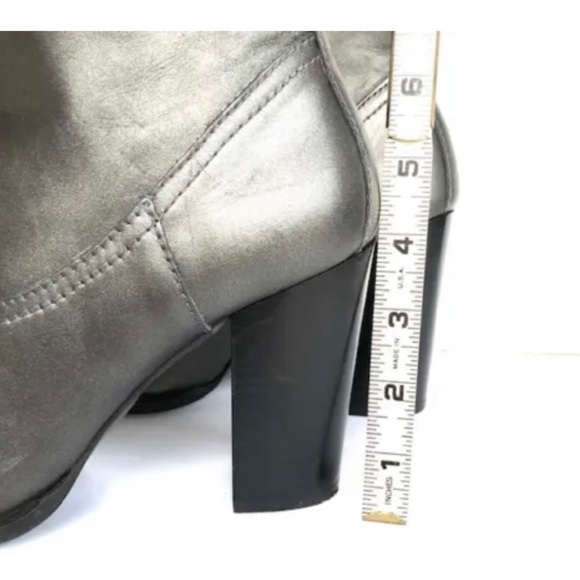 PURE NAVY HULU GUNMETAL BOOTIES 10 NWT - Picture 3 of 6